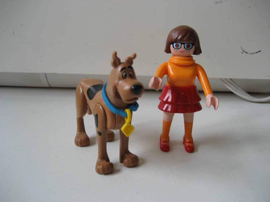 playmobil scooby doo en velma, Ophalen of Verzenden, Zo goed als nieuw