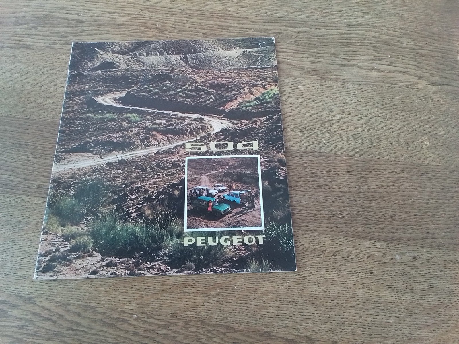 Folder Peugeot 504 1974, Ophalen of Verzenden, Peugeot