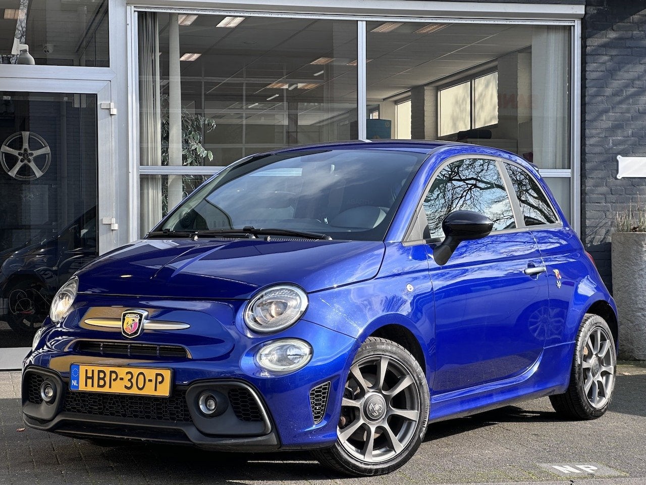 Fiat 500 Abarth 1.4 T-Jet Abarth 595 LAGE KM / AIRCO / ELEKT, Auto's, Fiat, Voorwielaandrijving, Gebruikt, Euro 6, 4 cilinders
