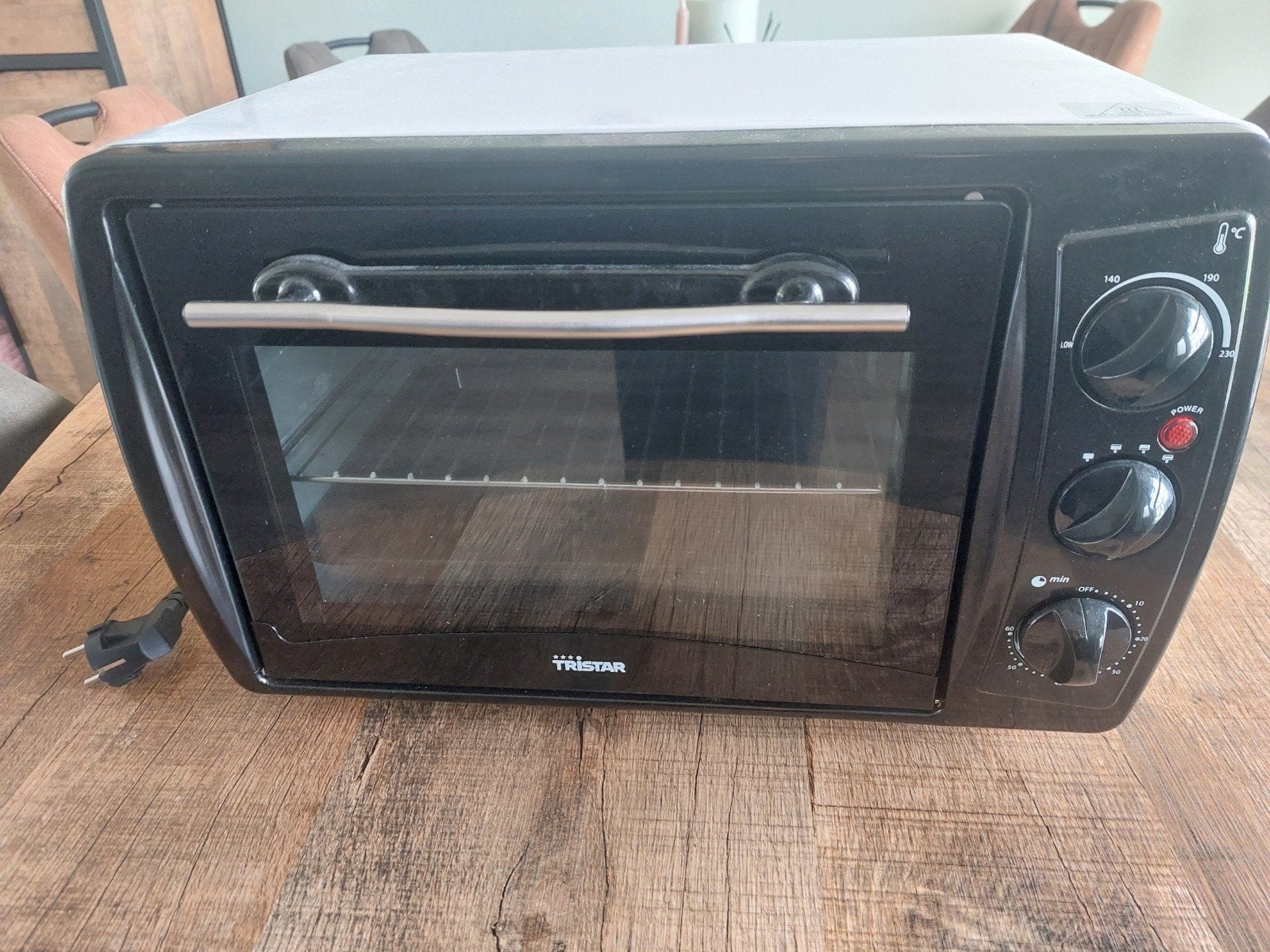 tristar oventje, Witgoed en Apparatuur, Ophalen, Minder dan 45 cm, Zo goed als nieuw, Vrijstaand