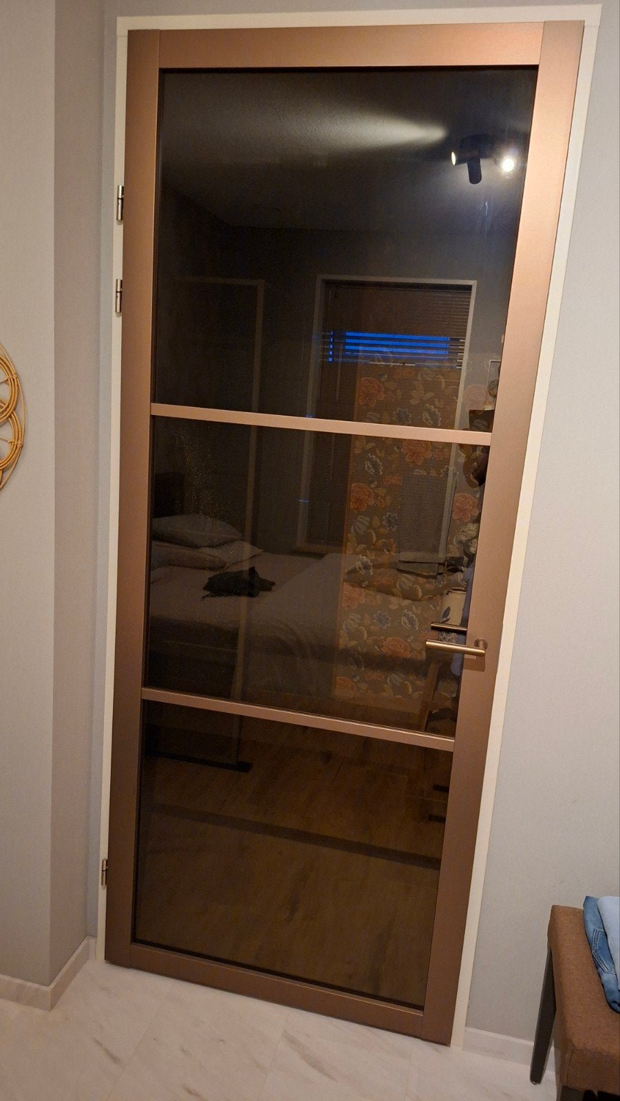 Opdekdeur met 93x231,5 cm linksdraaiend, Ophalen, 80 tot 100 cm, 215 cm of meer, Binnendeur