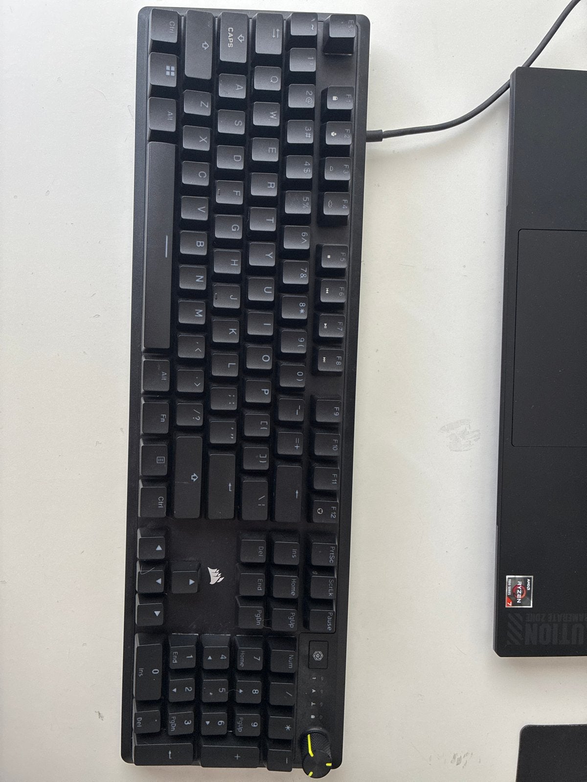 Corsair K70 RGB MK.2 Gaming Toetsenbord (rgb), Ophalen, Gaming toetsenbord, Zo goed als nieuw, Qwerty