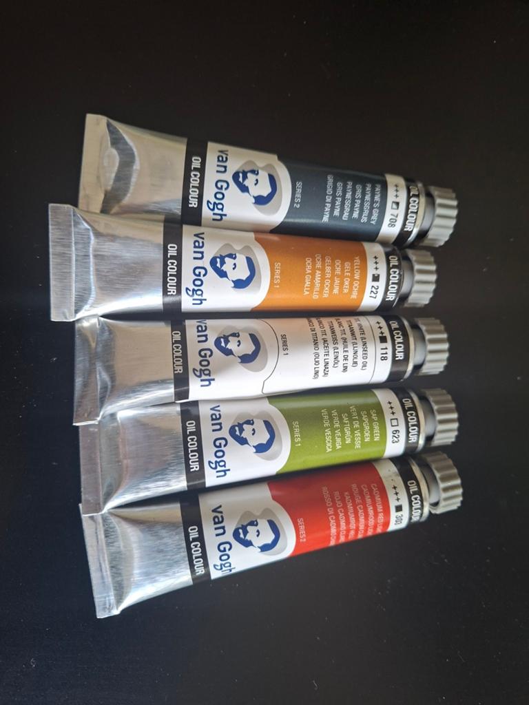 Van Gogh Olieverf Set - 5 Tubes, Hobby en Vrije tijd, Schilderen, Ophalen of Verzenden, Nieuw