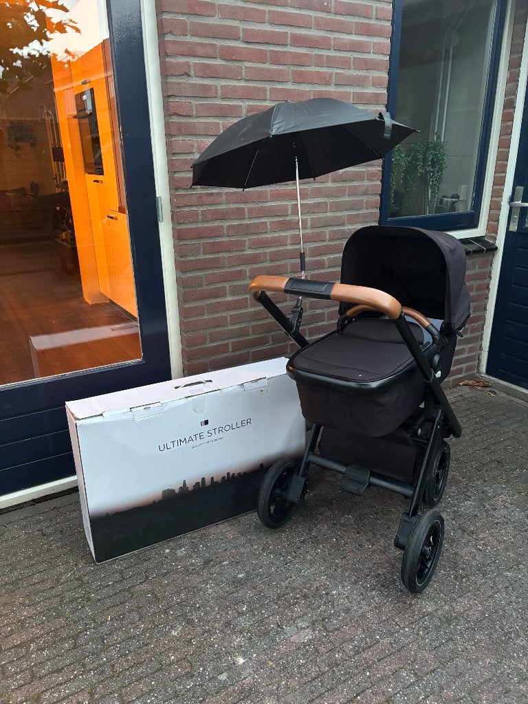 Dubatti One E3, Gebruikt, Verstelbare duwstang, Ophalen, Kinderwagen