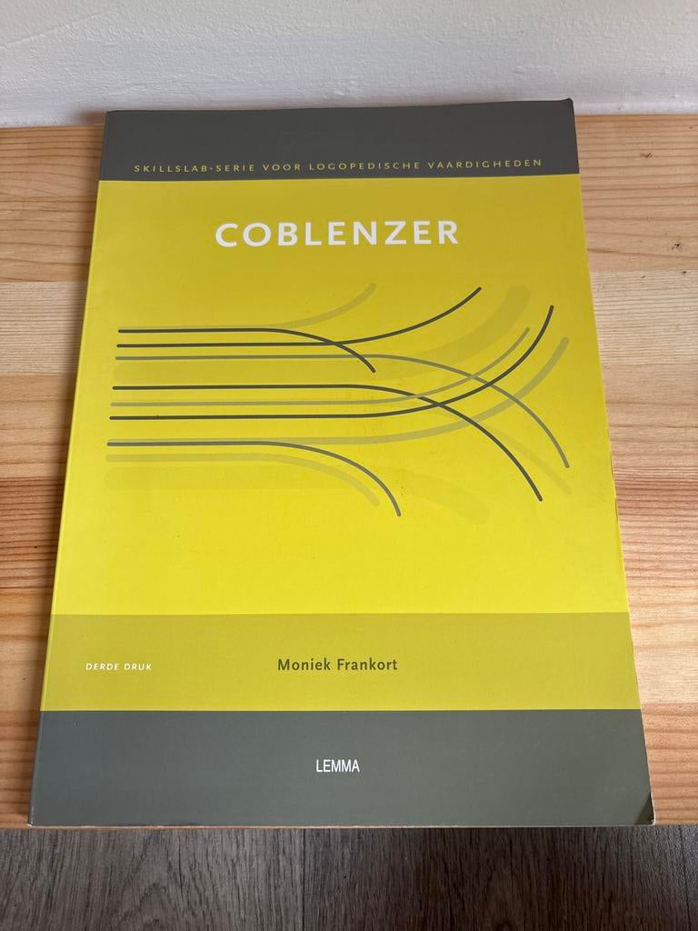 Coblenzer - Frankort ISBN9789059312579, Ophalen of Verzenden, Zo goed als nieuw, HBO