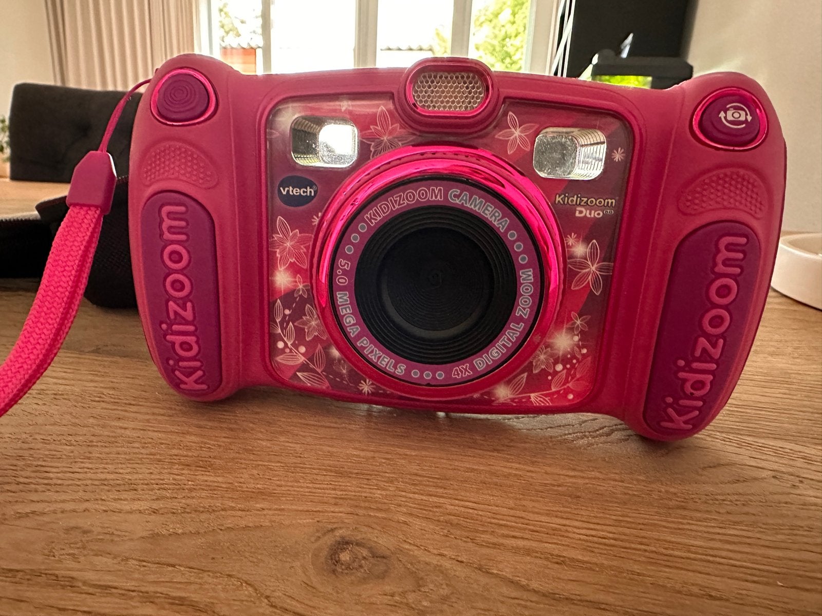 VTech Kidizoom Duo 5.0 kindercamera met hoesje, Gebruikt, Kindercamera, Overige Merken, Geen optische zoom