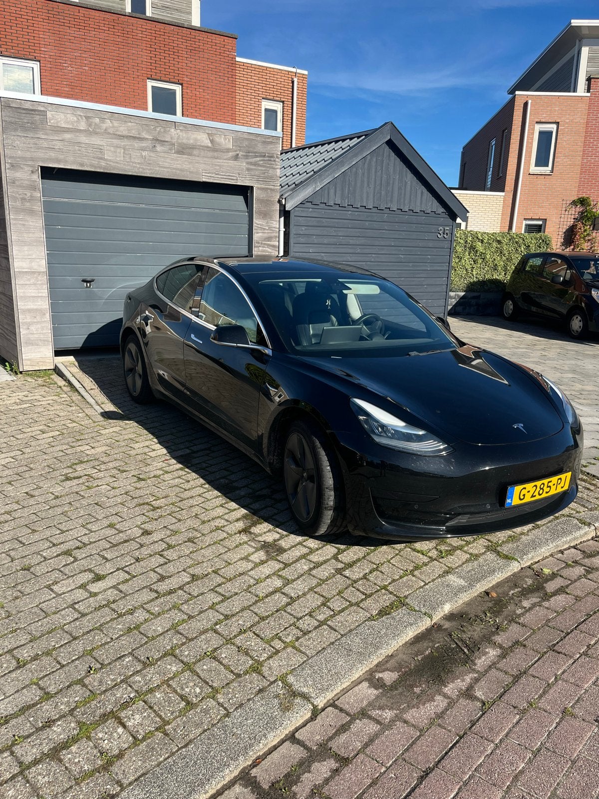 Tesla Model 3 2019 Zwart, Automaat, Zwart, Origineel Nederlands, Elektrisch