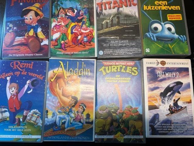 VHS 42 originele videobanden. mooie collectie, Alle leeftijden, Ophalen of Verzenden, Gebruikt, Actie en Avontuur