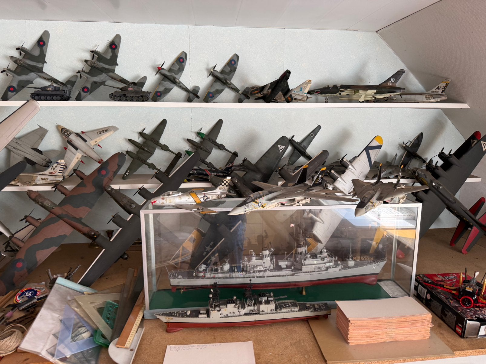 Prachtige zeldzame collectie Vliegtuigen/ boten/ tanks, Hobby en Vrije tijd, Modelbouw | Boten en Schepen, Ophalen of Verzenden