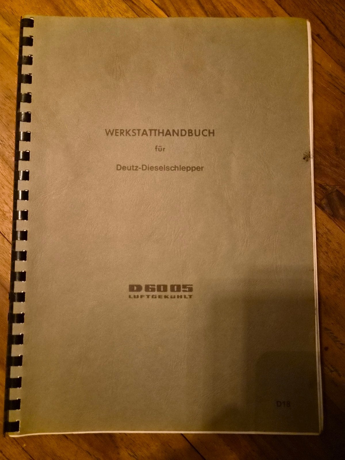 Deutz D 6005 Werkstatthandbuch tractor, Boeken, Ophalen of Verzenden