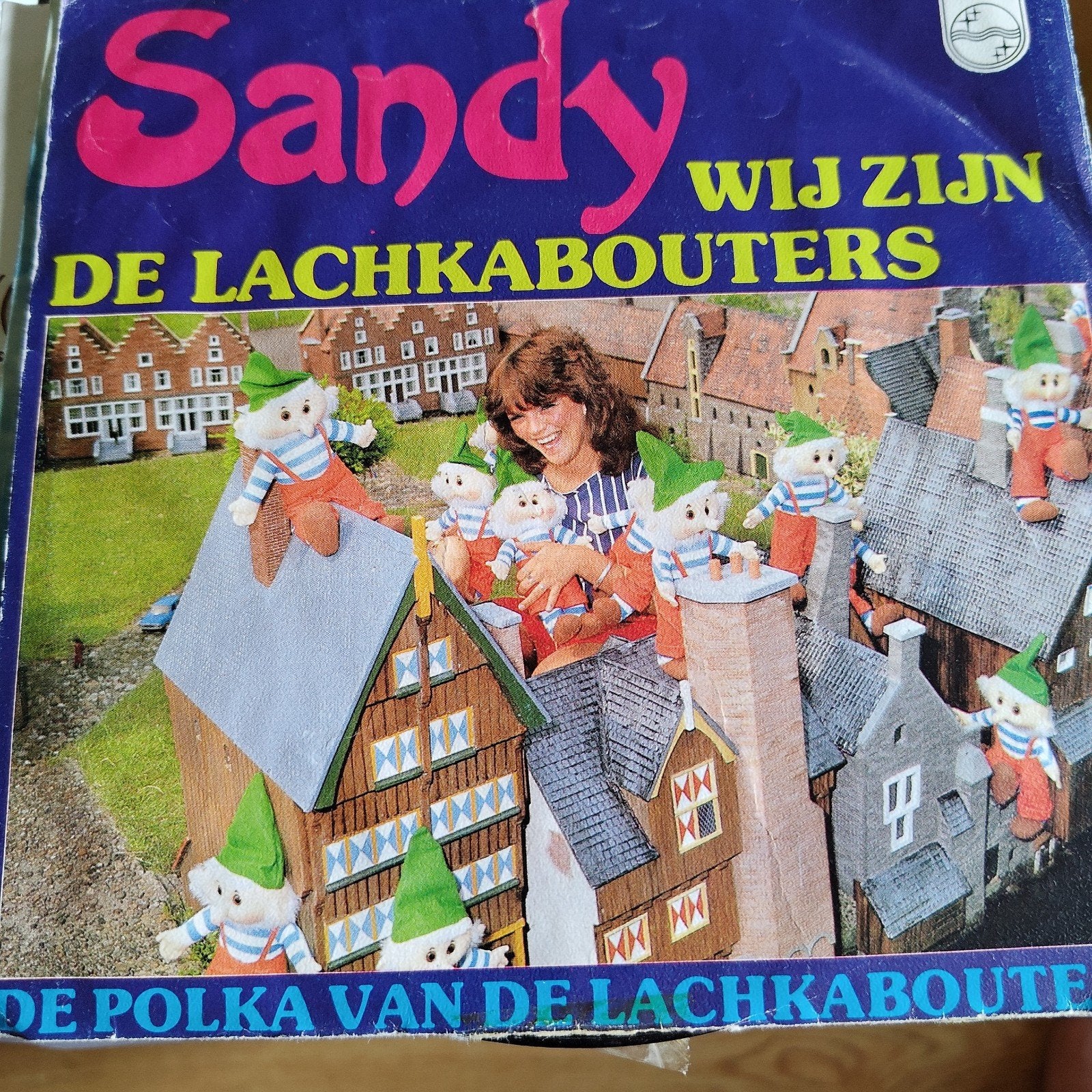 Sandy - Wij Zijn De Lachkabouters (Single), Ophalen of Verzenden, Gebruikt, 7 inch
