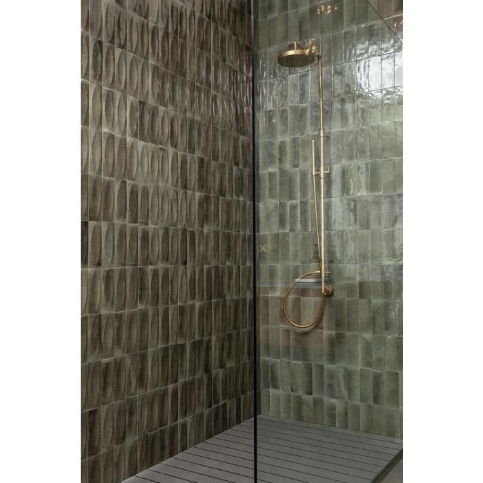 Ragno Gleeze wandtegels grigio glans 5x15cm (5,67m²), Ophalen, Nieuw, 5 tot 10 m², Minder dan 20 cm