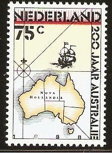 1411Nederland 1411 zegel Australië., Postzegels en Munten, Postzegels | Nederland, Verzenden, Postfris