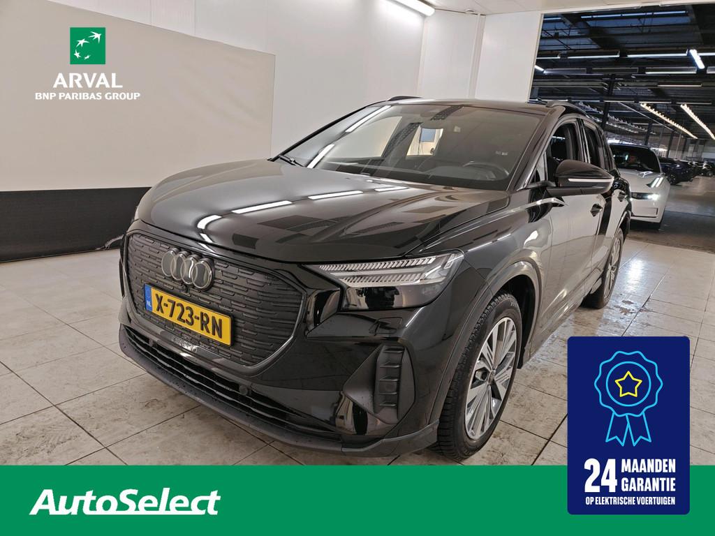 Audi Q4 e-tron 45 82 kWh 286pk Advanced Edition | SOH 96% |, Gebruikt, Zwart, 82 kWh, 24 maanden