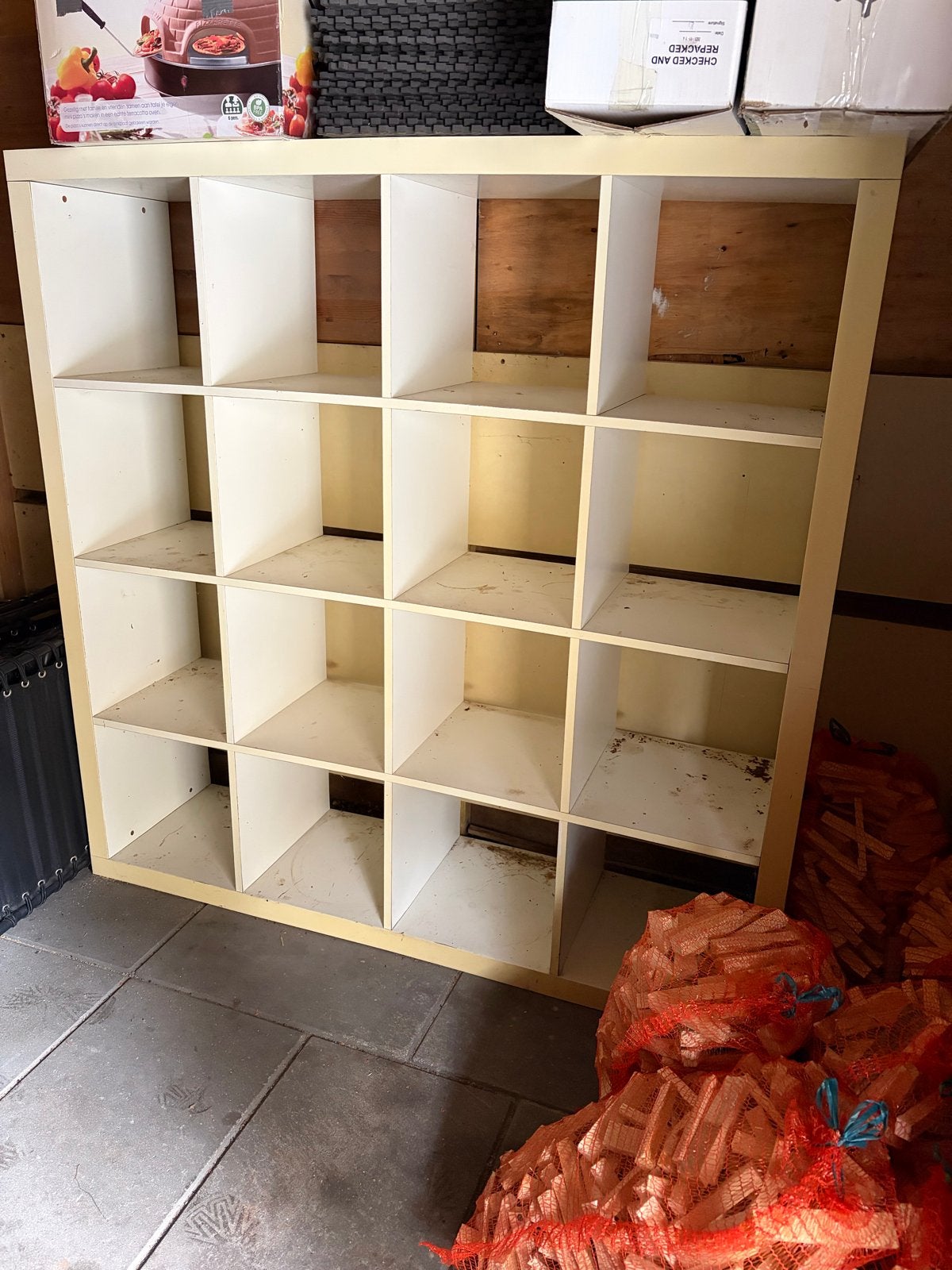Ikea vakkenkast, Ophalen, Gebruikt