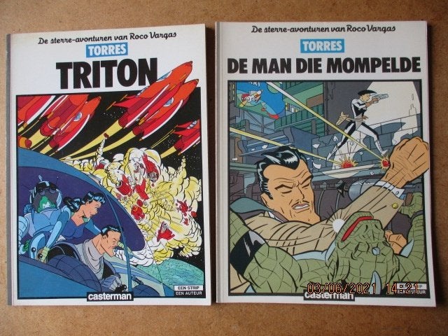 adv3806 roco vargas, Eén stripboek, Ophalen, Gelezen