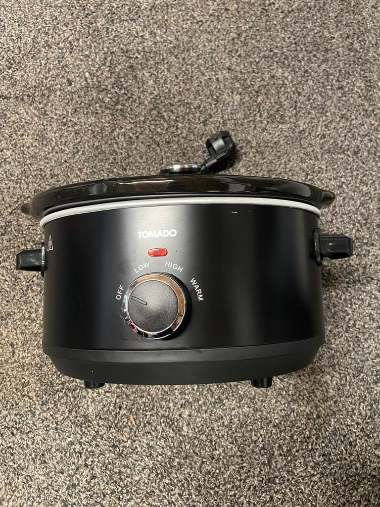 Slowcooker Tomado, Ophalen of Verzenden, Vaatwasmachinebestendig, Nieuw