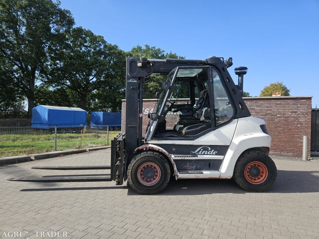 Linde H50 D met vorkversteller en side shift, Niet opgegeven, Heftruck, Ophalen of Verzenden, Meer dan 4000 kg