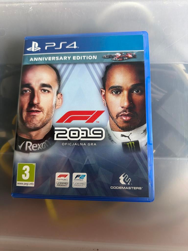 F1 2019 Anniversary Edition PS4 - Zo goed als nieuw, 1 speler, Racen en Vliegen, Ophalen of Verzenden, Zo goed als nieuw