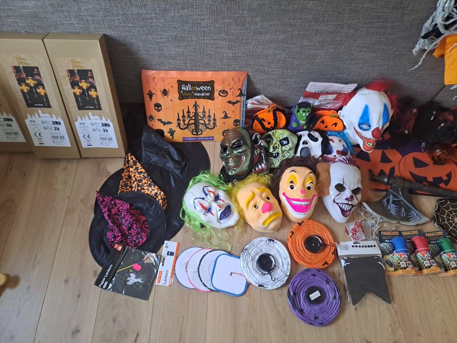 Grote partij Halloween spullen, Hobby en Vrije tijd, Ophalen of Verzenden, Versiering, Halloween of Griezel