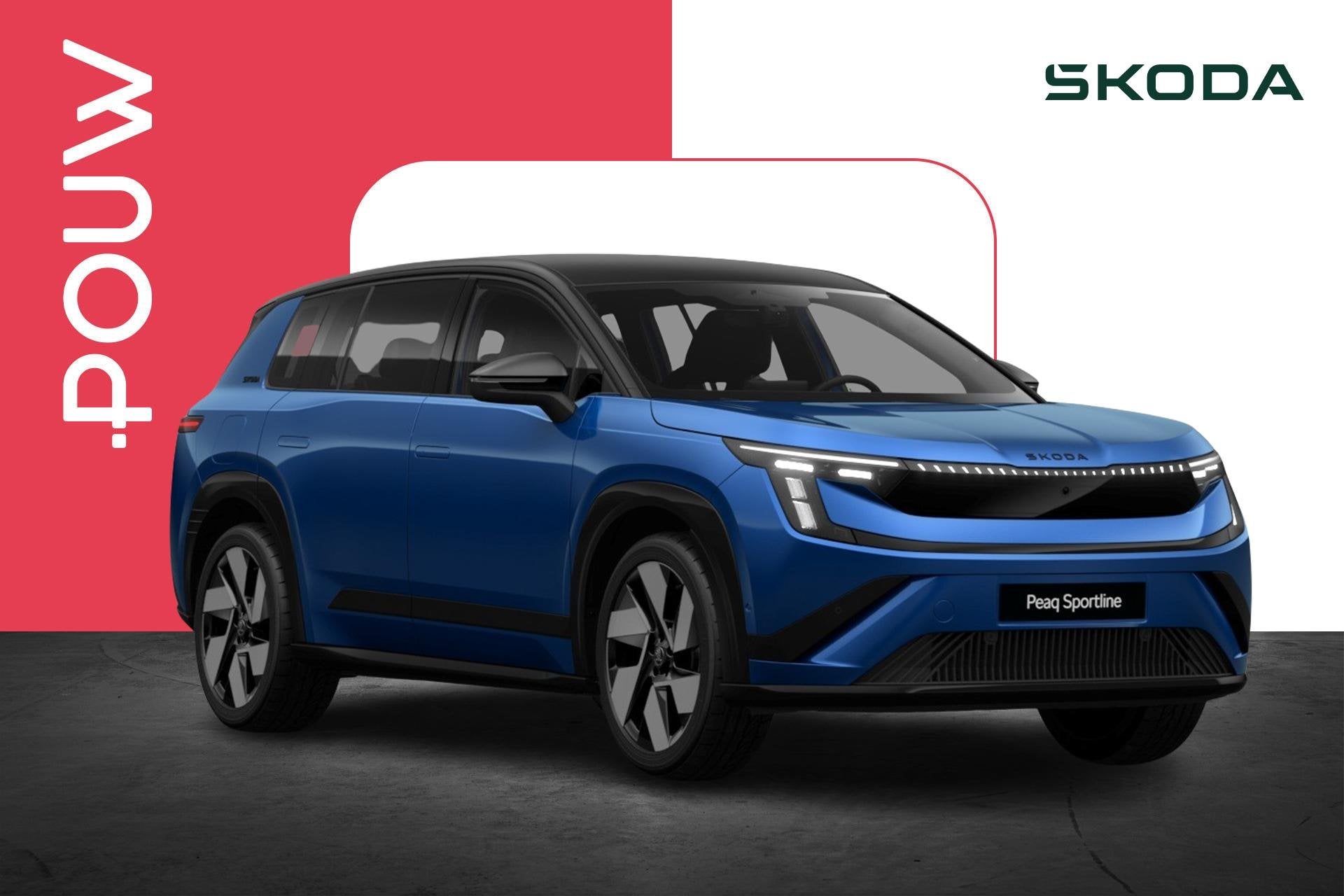 Skoda Peaq 90x 300pk Sportline | Panoramadak Var. Transparan