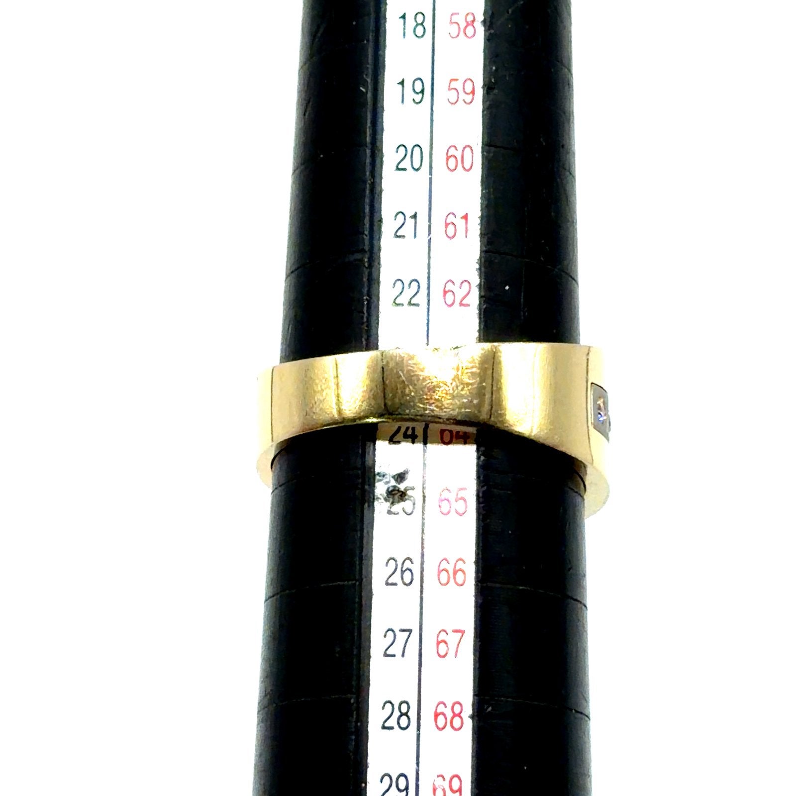 Gouden heren ring 14karaat, 19 tot 20, Nieuw, Ophalen of Verzenden, W