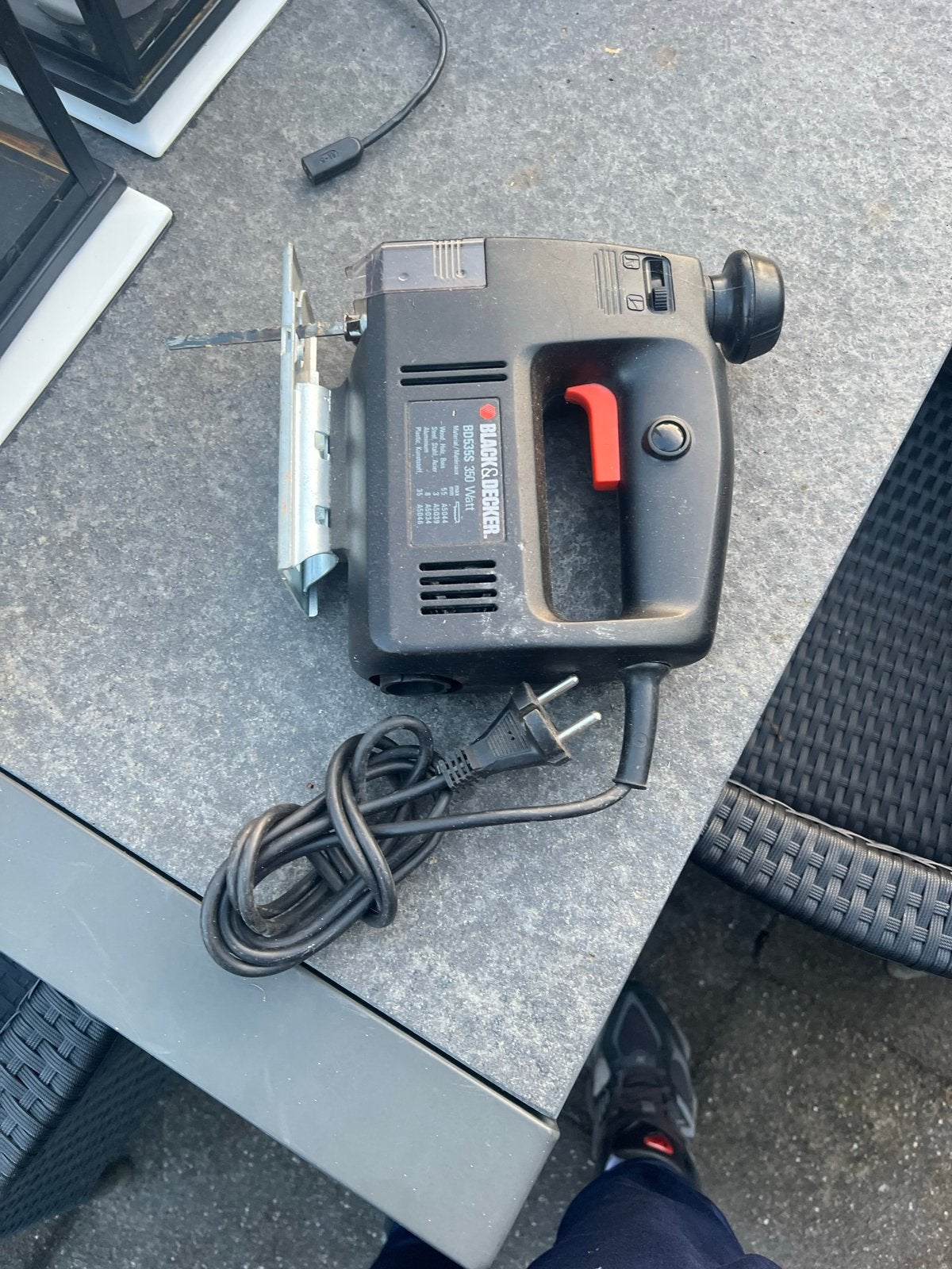 Diverse gereedschap: decoupeerzaag, boormachine, moersleutel, Ophalen of Verzenden, Gebruikt