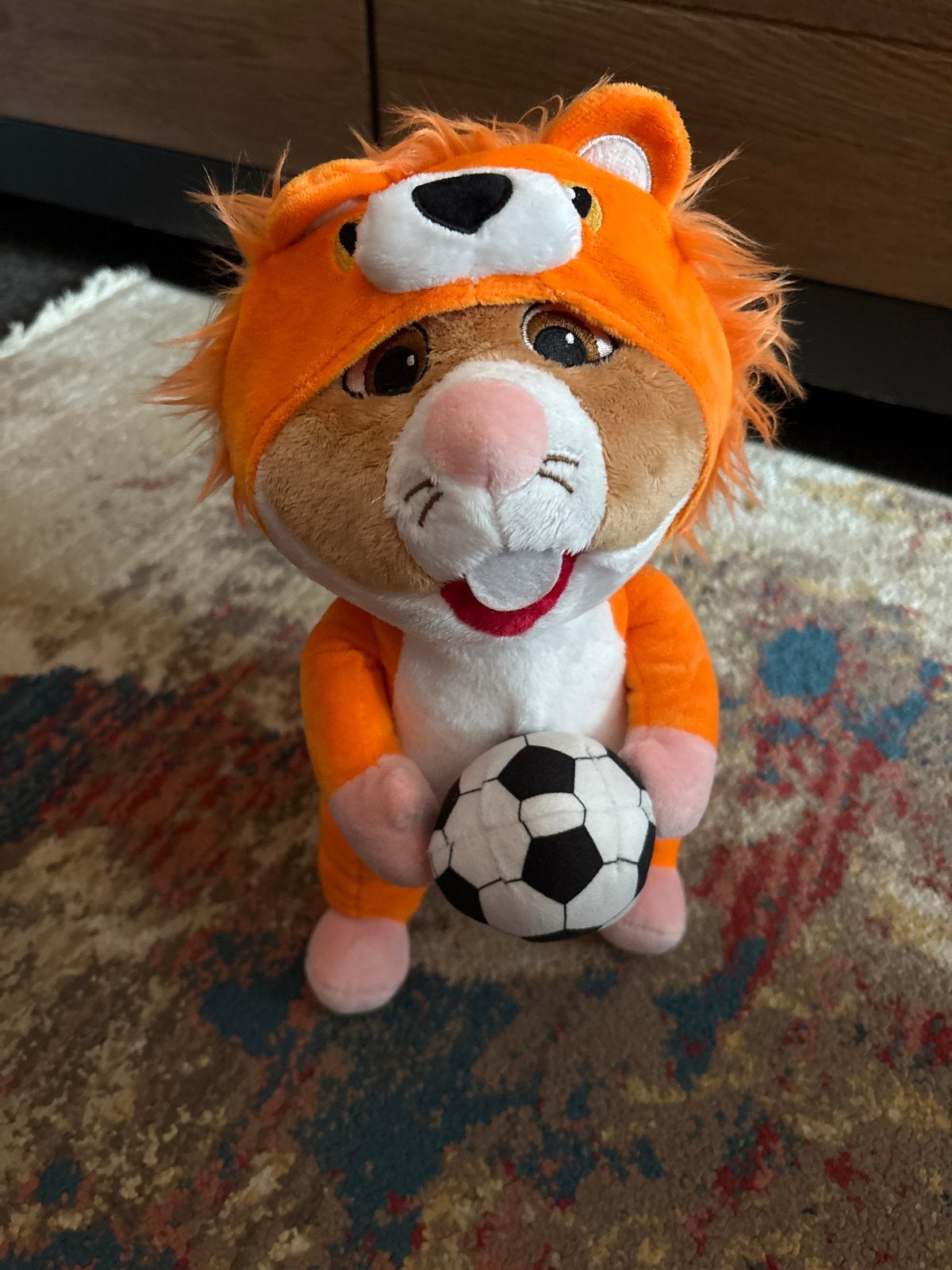 Hamster knuffel WK 2026 nieuw met kaartje, Kinderen en Baby's, Speelgoed | Knuffels en Pluche, Ophalen, Oranje, Hamster, Nieuw
