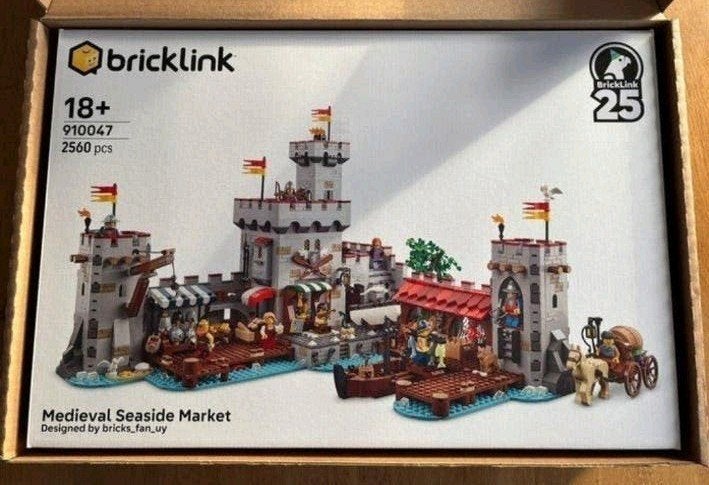 LEGO 910047 bricklink Medieval Seaside Market, Lego, Nieuw, Ophalen of Verzenden, Compleet