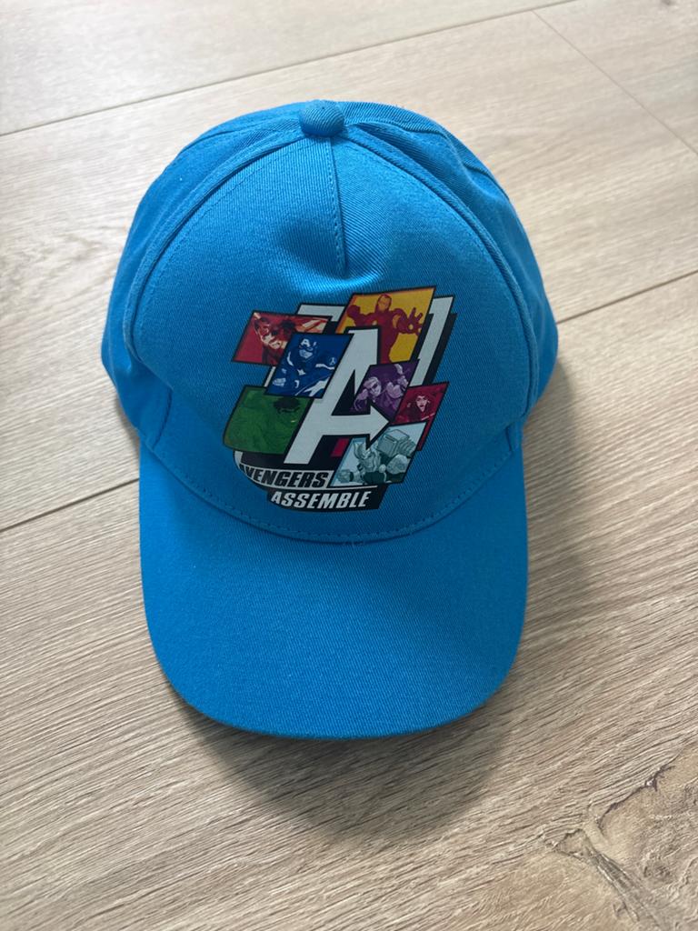 Avengers Assemble Pet Blauw, Kinderen en Baby's, Kinderkleding | Petten en Hoeden, 134 t/m 140, Jongen of Meisje, Ophalen of Verzenden
