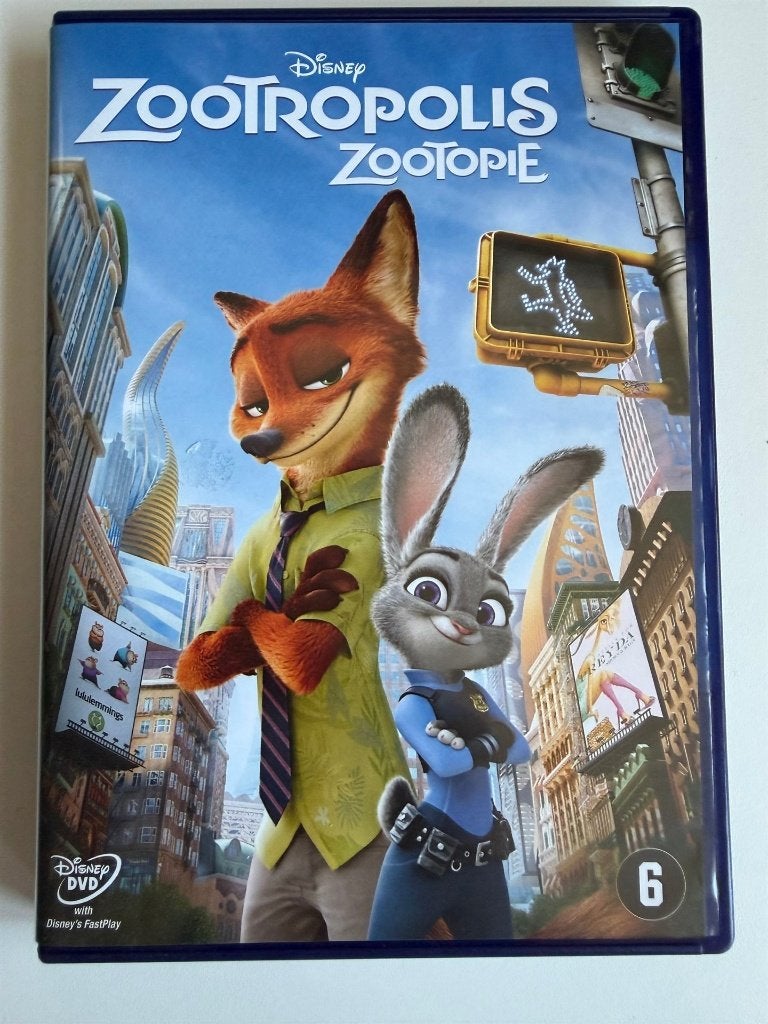 Zootropolis (2016) DVD | Actie 5=4, Ophalen of Verzenden, Zo goed als nieuw