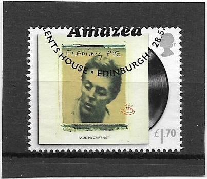 Engeland 2021 Paul McCartney – Flaming Pie 1997 £1.70, Verzenden, Gestempeld