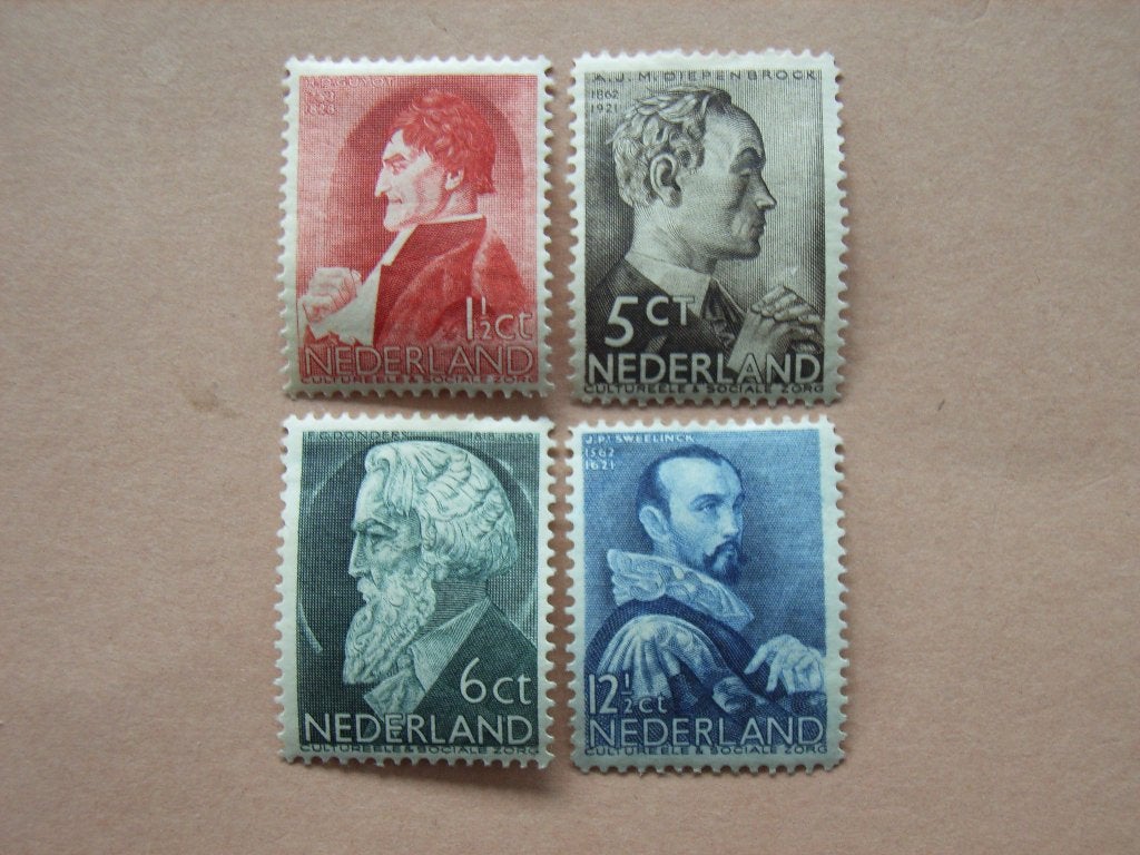 1   Nederland 274-277, Ophalen of Verzenden, T/m 1940