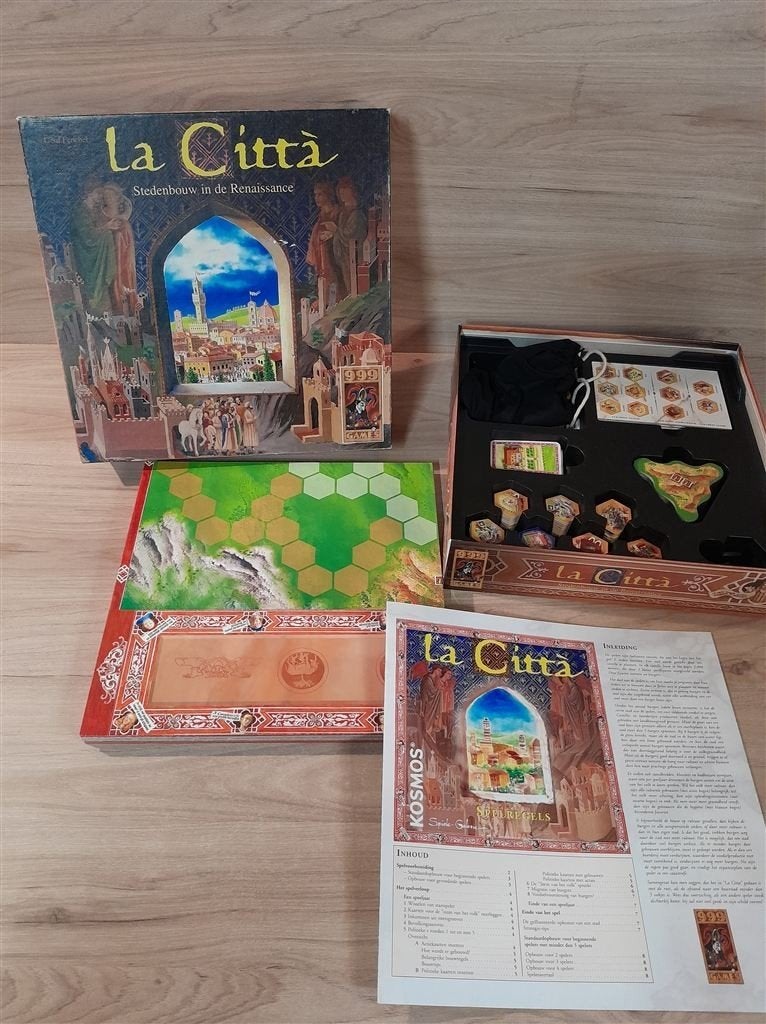 La citta - stedenbouw in de renaissance - 999 games - s5516
