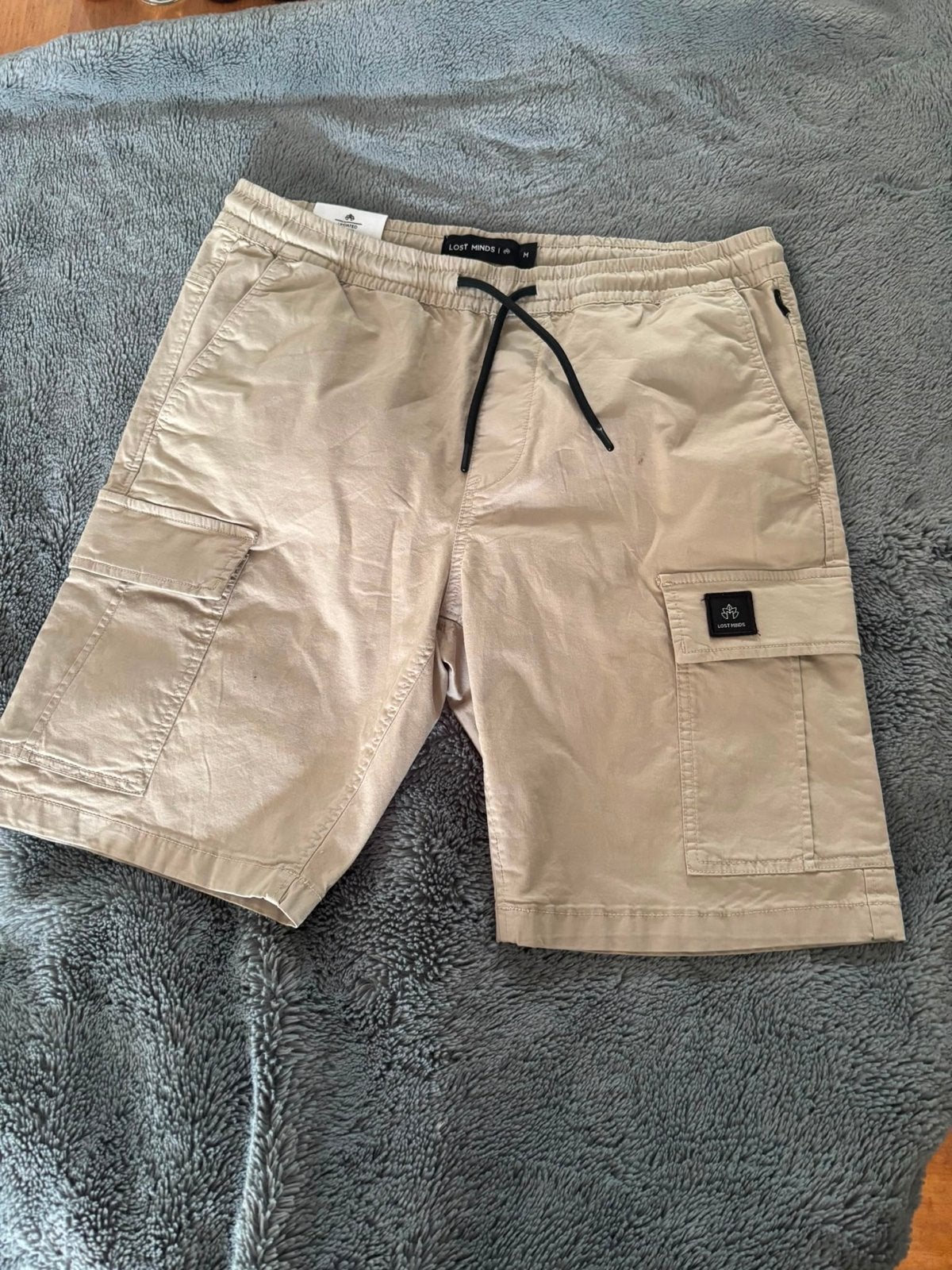 Lost Minds Korte Broek - Nieuw met labels, Kleding | Heren, Ophalen of Verzenden, Nieuw, Maat 48/50 (M), Beige