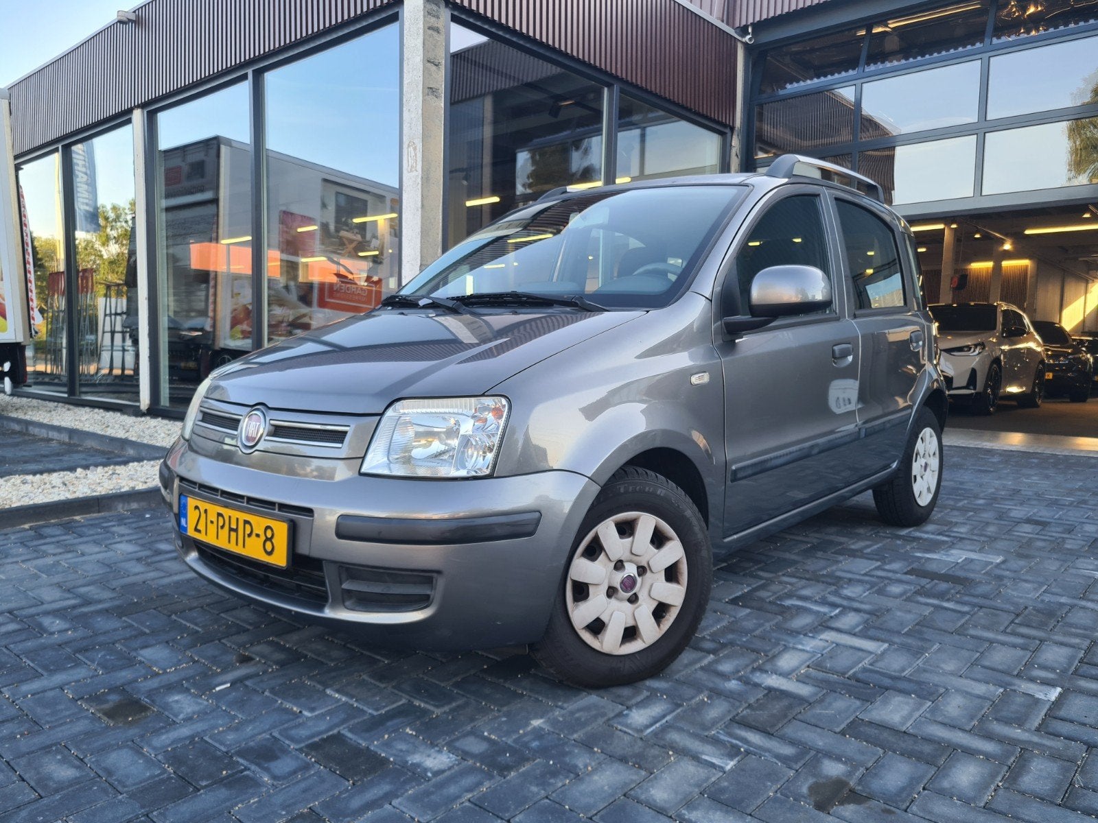 Fiat Panda 1.2 2011 Grijs Airco 1e Eigenaar 140DKM NW APK, Stof, 400 kg, Origineel Nederlands, Bedrijf
