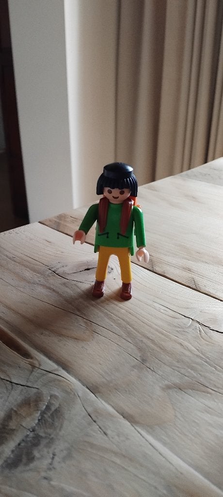 Vintage Playmobil reiziger, Kinderen en Baby's, Speelgoed | Playmobil, Gebruikt, Losse onderdelen, Ophalen of Verzenden, Figuren