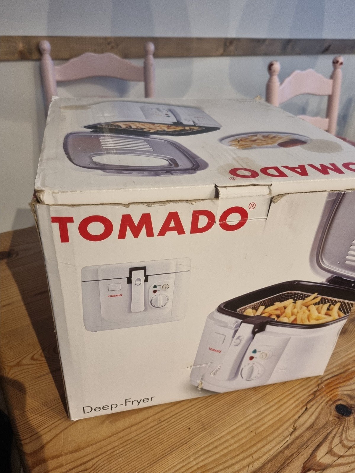 Tomado Friteuse, 2 tot 3 liter, Ophalen of Verzenden, Gebruikt