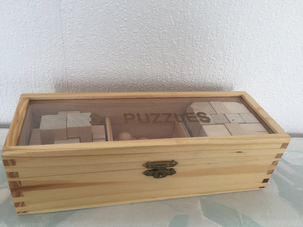 HOUTEN   PUZZELS, Een of twee spelers, Ophalen of Verzenden, Nieuw