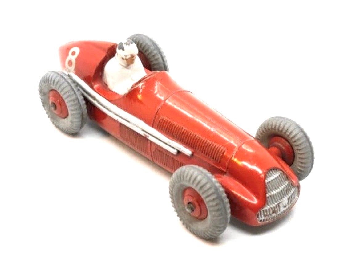 Dinky Toys Alfa Romeo Raceauto #8 - Vintage Speelgoed, Antiek en Kunst, Antiek | Speelgoed, Ophalen of Verzenden
