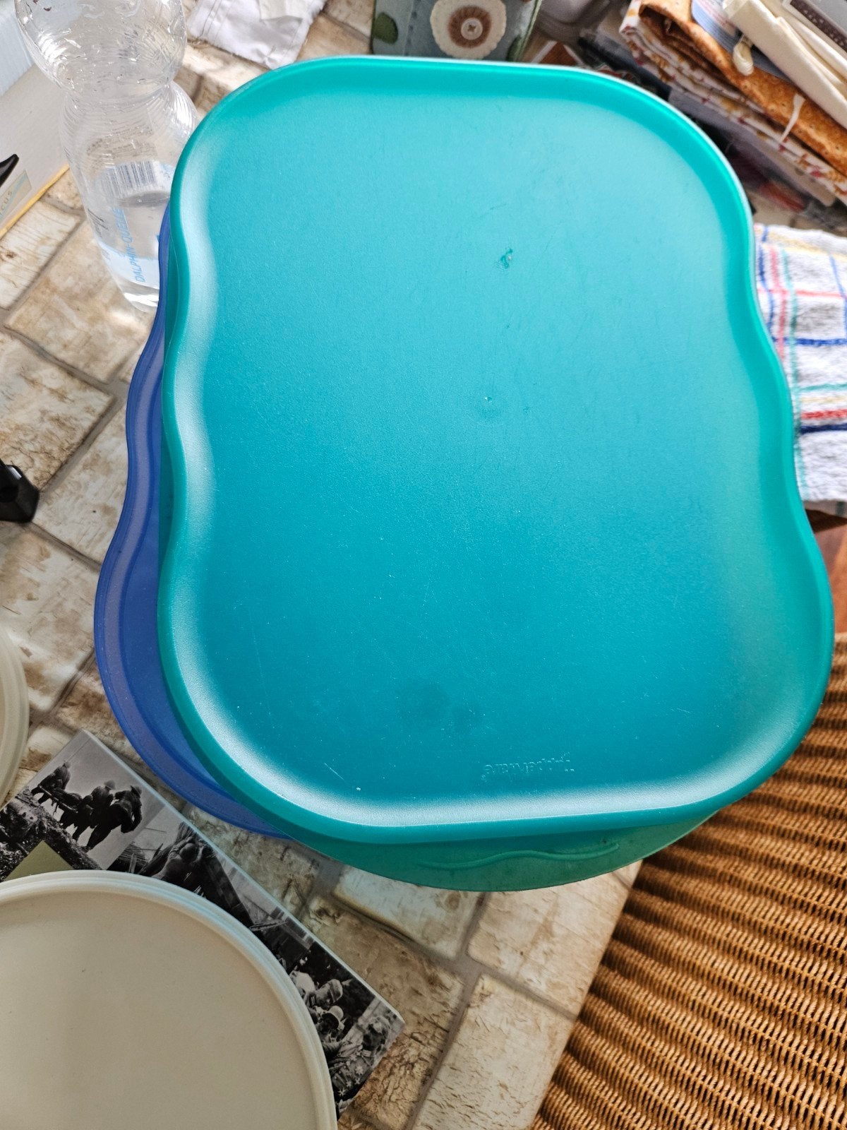 Grote Tupperware Brooddoos - Nieuwstaat, Huis en Inrichting, Overige kleuren, Bewaardoos, Ophalen of Verzenden, Zo goed als nieuw