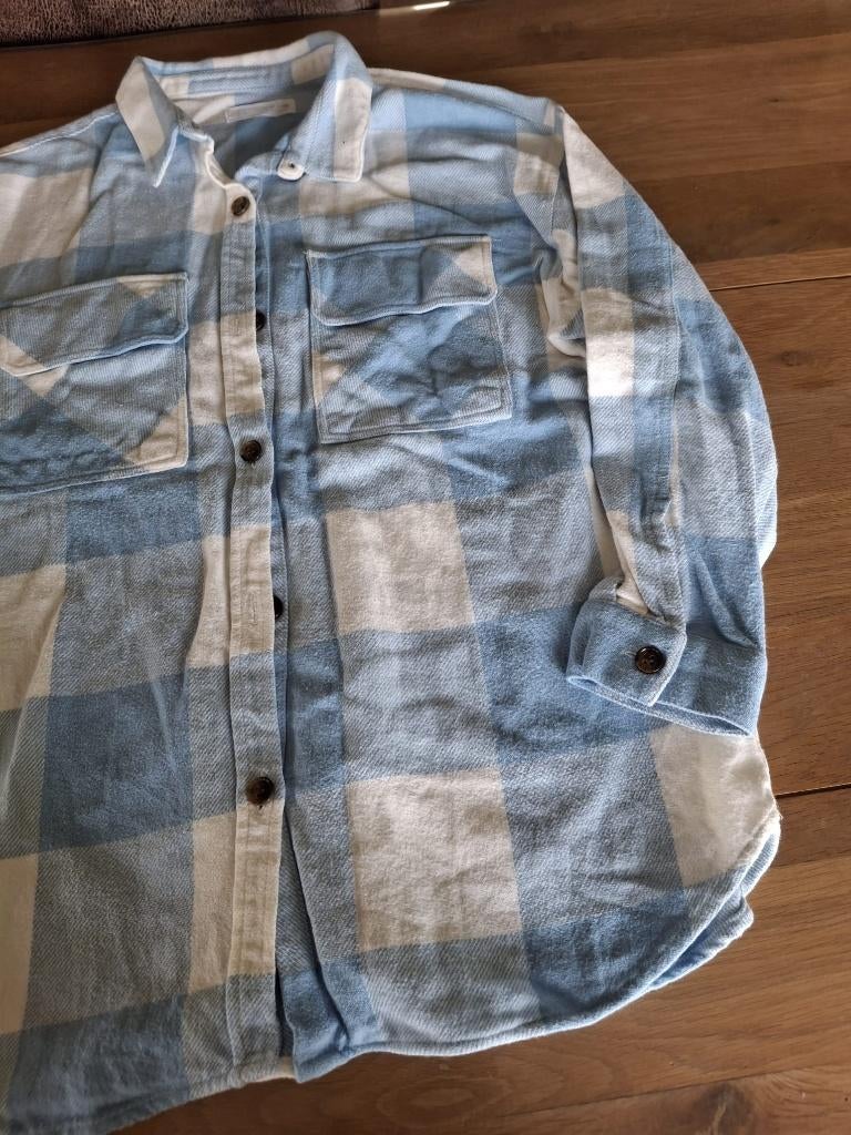 3x houthakkers blouse ZARA mt 152, Kinderen en Baby's, Gebruikt, Meisje, Overhemd of Blouse, Ophalen of Verzenden