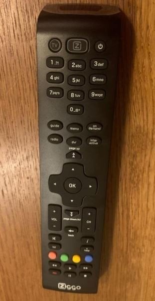 Afstandbediening Ziggo mediabox HD, Ophalen of Verzenden, Zo goed als nieuw