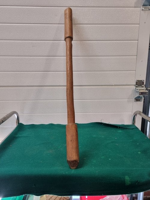 pootstok vintage jaren 50 van hout, Ophalen of Verzenden
