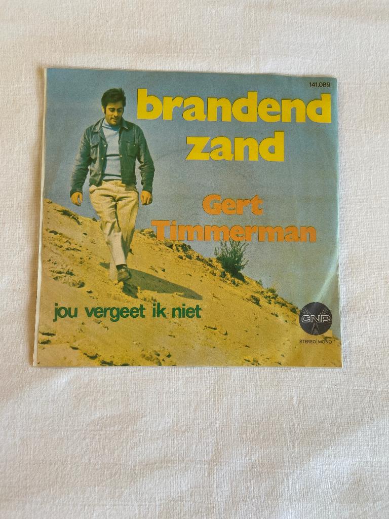 gert timmerman - brandend zand, Ophalen of Verzenden, Zo goed als nieuw, Nederlandstalig