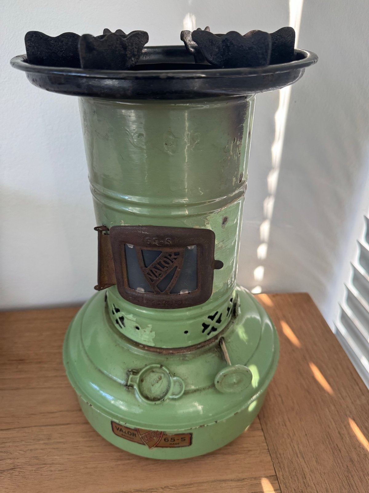 Antieke Valor 65-S Petroleumkachel / Petroleumstel, Ophalen of Verzenden