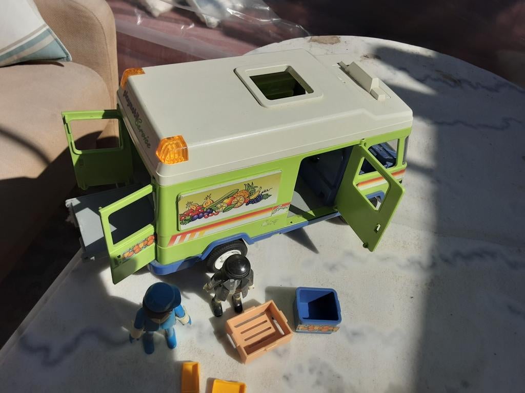 Playmobil Groentewagen en Connexxion Bus Speelgoedset, Ophalen of Verzenden