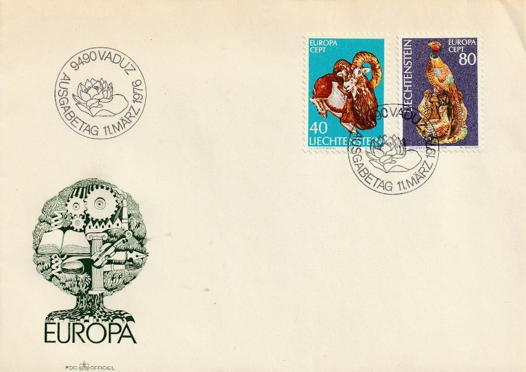 LIECHTENSTEIN, Postzegels en Munten, Postzegels | Eerstedagenveloppen, Verzenden, Europa