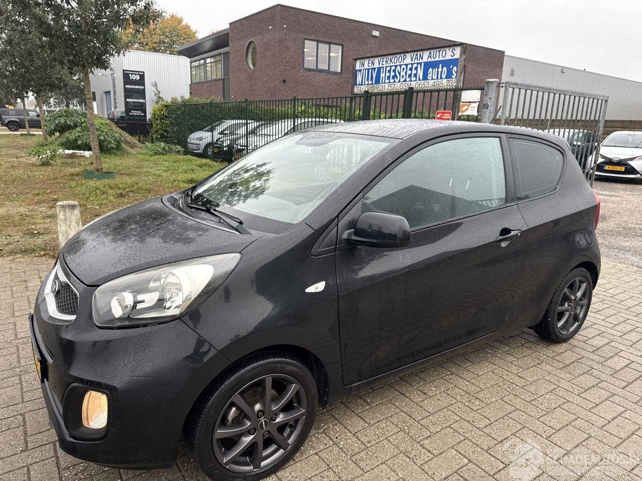 Kia Picanto 1.0 CVVT ISG BOUWJAAR 2013 145957 NAP LICHTE SCH, Kia, Zwart, Theodor-Heuss-Allee 11 ,60486, Frankfurt am Main, Deutschland