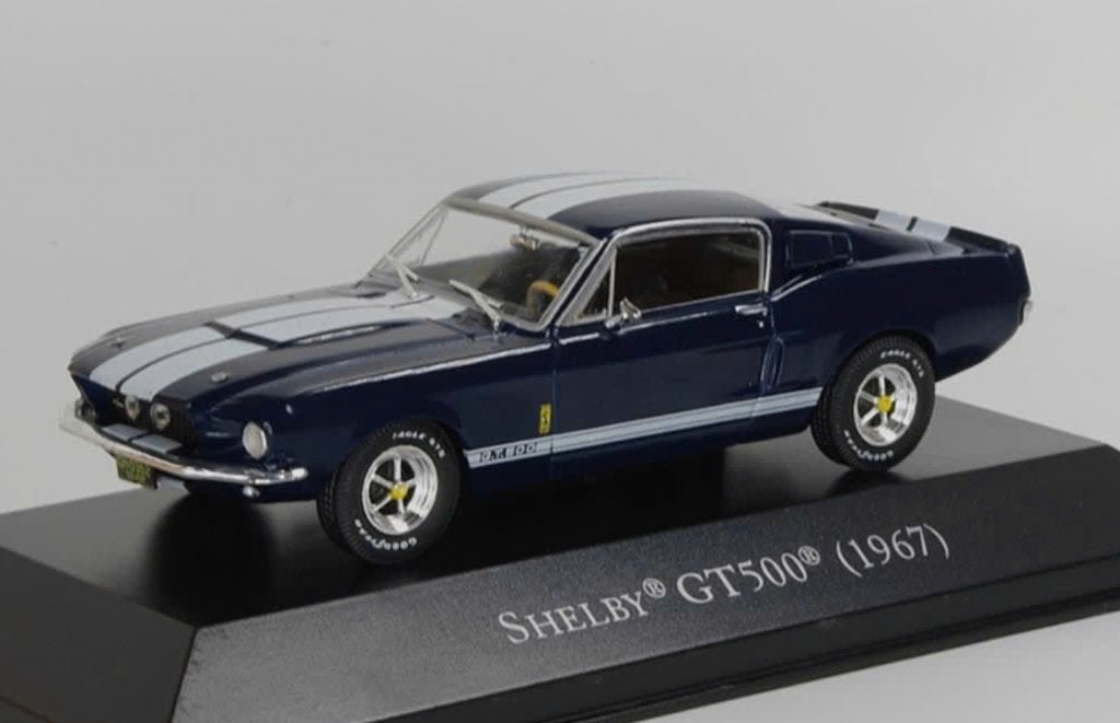 Ford Mustang SHELBY GT500 '67 schaal 1/43 American cars # 1, Verzenden, Nieuw, Auto, Overige merken